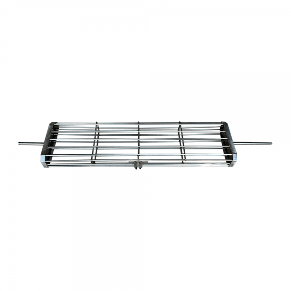 Cos pentru rotiserie din inox pentru Pulpe de pui 1000x70mm