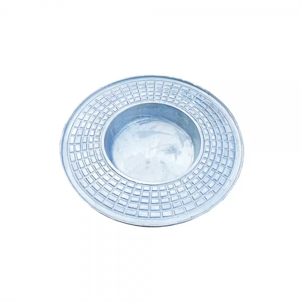 Disc gratar din aluminiu alimentar 46 cm + pirostrie cadou - Disc gratar aluminiu