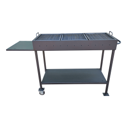 Gratar pe carbuni 1200X500X150 mm inaltime totala 1000 mm