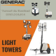 Turn de iluminat LT VTevo Y 2TNV 4x320W Led GENERAC PRAMAC - Turnuri de iluminat Light Towers