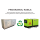Generator de curent electric 400/230V 50Hz 6Kw trifazat si 2Kw monofazat cu stabilizator de tensiune AVRGenerator curent pe benzina, Pornire electrica si la sfoara, cadru metalic cu roti si manere, rezervor marit, pentru autonomie marita, Generatoare Pram Generator electric Powermate Pramac WX6250ES Trifazat si monofazat - Generatoare Pramac