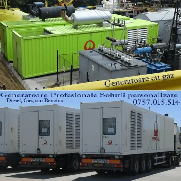 Generator de curent diesel trifazat insonorizat cu panou de automatizare inclus P11000 10.8 Kva 8.6 Kw - Generatoare Pramac