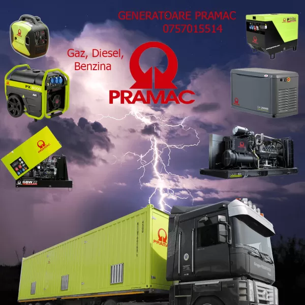 Grup electrogen 670 KVA GSW 670P - Generatoare Pramac