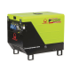 Generator de curent cu carcasa insonorizata generator curent insonorizat monofazat benzina P12000 CONN AVR DPP - Generatoare Pramac