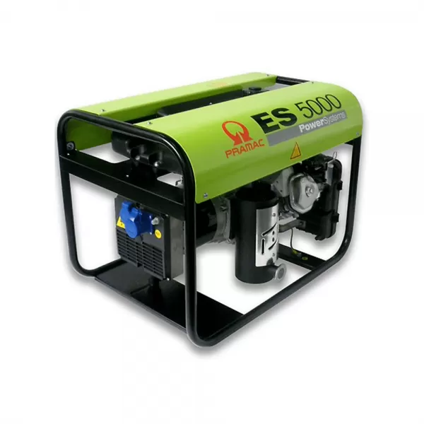 Generator electric cu motor Honda si stabilizator de tensiune 5.1 KVA Pramac ES5000 - Generatoare Pramac