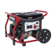 Generator de curent electric 400/230V 50Hz 6Kw trifazat si 2Kw monofazat cu stabilizator de tensiune AVRGenerator curent pe benzina, Pornire electrica si la sfoara, cadru metalic cu roti si manere, rezervor marit, pentru autonomie marita, Generatoare Pram Generator electric Powermate Pramac WX6250ES Trifazat si monofazat - Generatoare Pramac