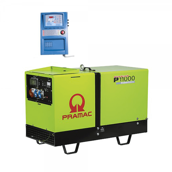 Generator diesel trifazat cu automatizare P11000 + PHS - Generatoare trifazate