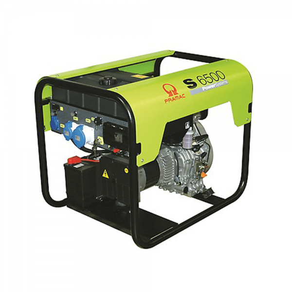 Generator de curent diesel monofazat cu pornire la cheie 5.9 Kva 5.3 Kw IPP Pramac S 6500 - Generatoare Pramac