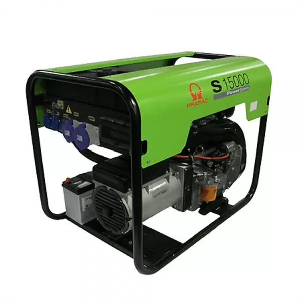 Generator de curent diesel monofazat 13.6 KVA 12.2 Kw Pramac S 15000 - Generatoare Pramac