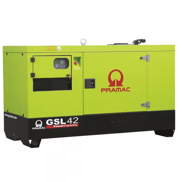 Generator electric GSL 42D diesel Pramac cu panou manual - Generatoare Pramac