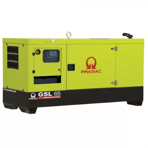 Generator electric GSL 65D diesel Pramac cu panou manual - Generatoare Pramac