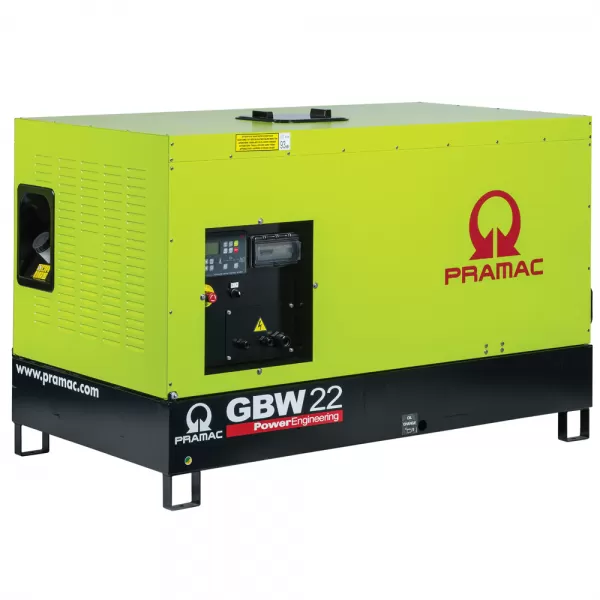 Generator trifazat Diesel Pramac cu panou manual GBW22P - Generatoare Pramac