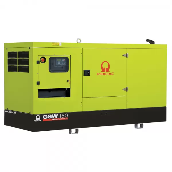 Generator electric GSW 150V Diesel Pramac cu panou manual - Generatoare Pramac