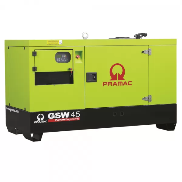 Generator electric GSW 45Y Diesel Pramac cu panou manual - Generatoare Pramac