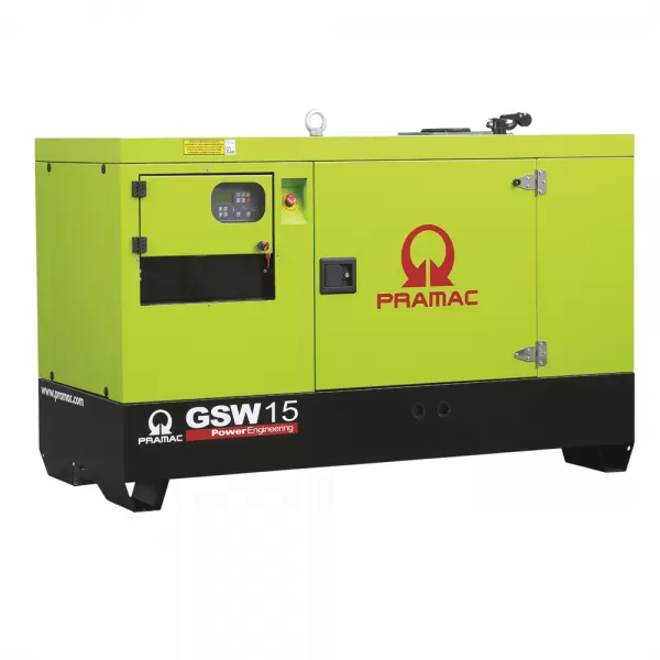 Generator electric GSW 15P Diesel Pramac cu panou manual - Generatoare Pramac