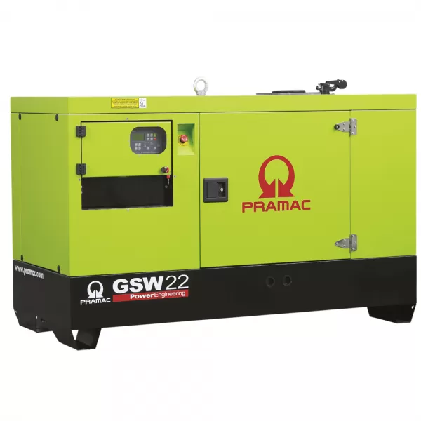 Generator electric GSW 22P Diesel Pramac cu panou manual - Generatoare Pramac