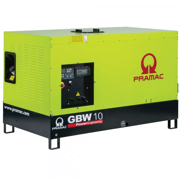 Generator trifazat Diesel Pramac cu panou manual GBW10P - Generatoare Pramac