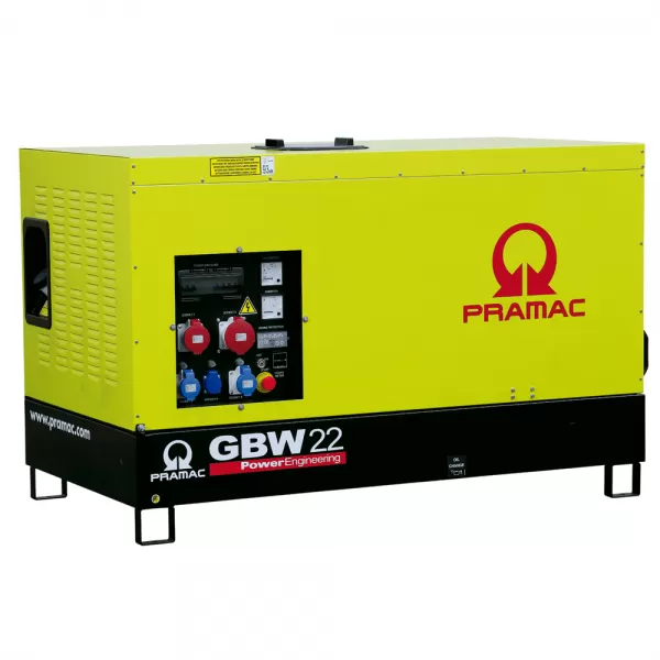 Generator trifazat Diesel Pramac GBW22P - Generatoare Pramac