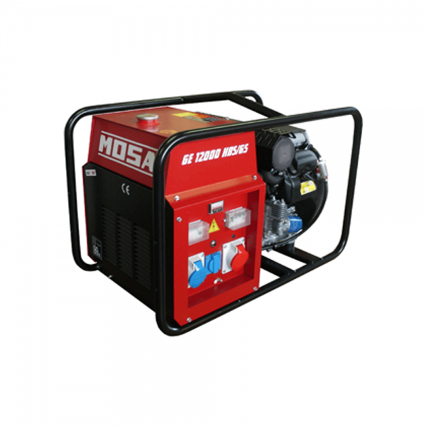 Generator curent pe benzina Mosa GE 12000 HBS GS + AVR - Generatoare