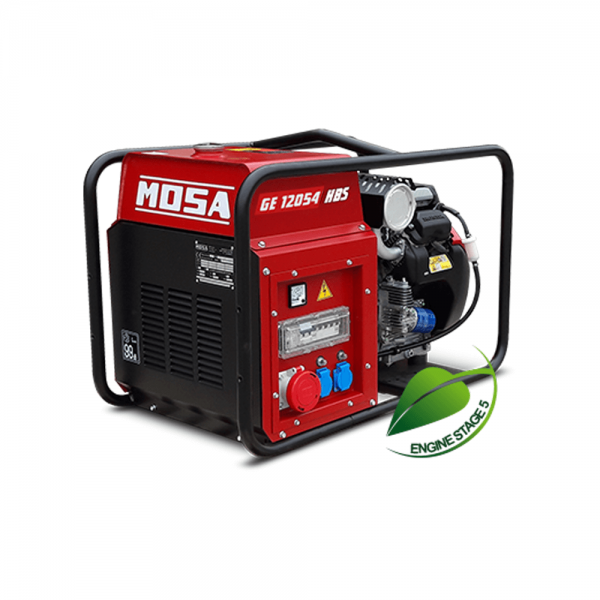 Generator curent pe benzina Mosa GE 12054 HBS + AVR - Generatoare