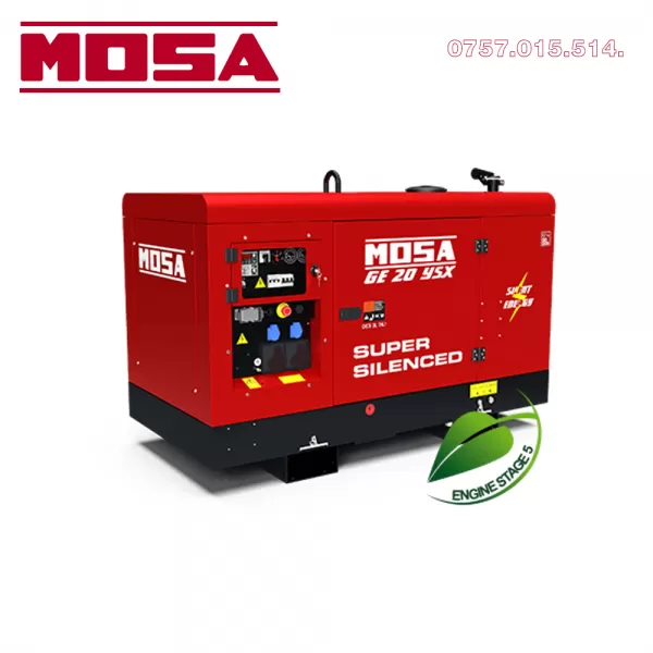 Generator de curent Mosa GE 20YSX diesel monofazat - Generatoare