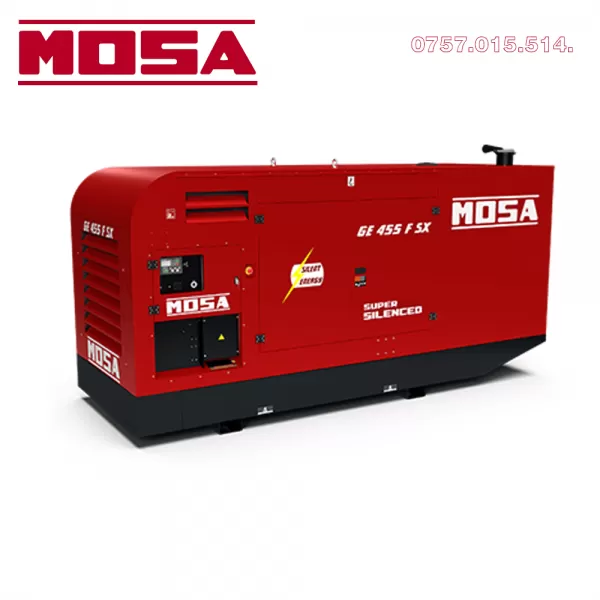 Generator electric diesel Mosa GE 455 FSX de santier - Generatoare