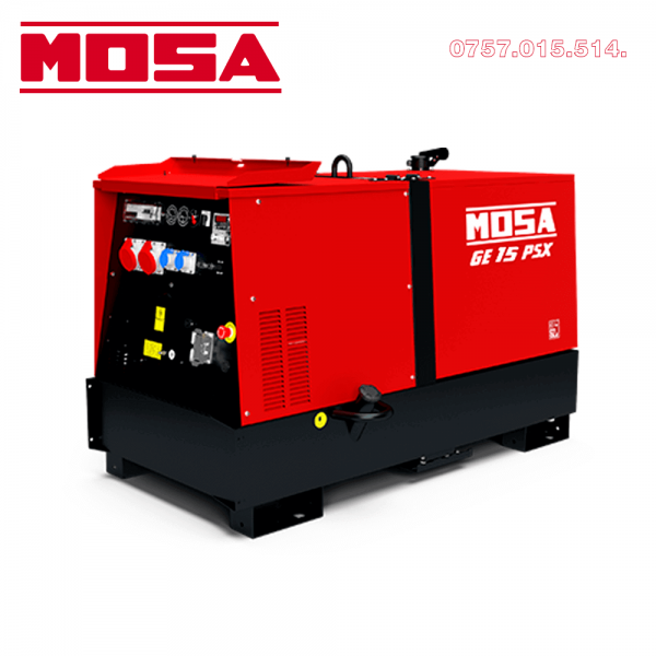 Generator de curent Mosa GE 15 PSX diesel trifazat - Generatoare