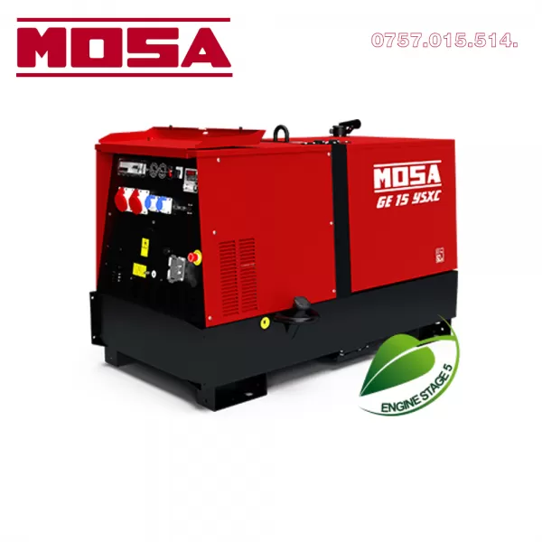 Generator de curent Mosa GE 15 YSXC diesel trifazat - Generatoare