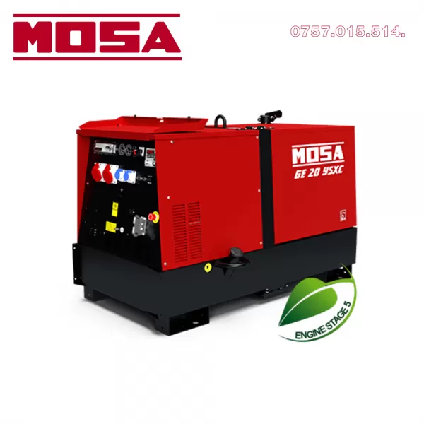 Generator de curent Mosa GE 20 YSXC diesel trifazat - Generatoare