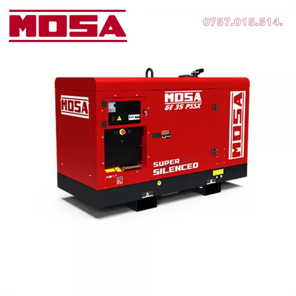 Generator de curent Mosa GE 35 PSSX de santier diesel trifazat - Generatoare