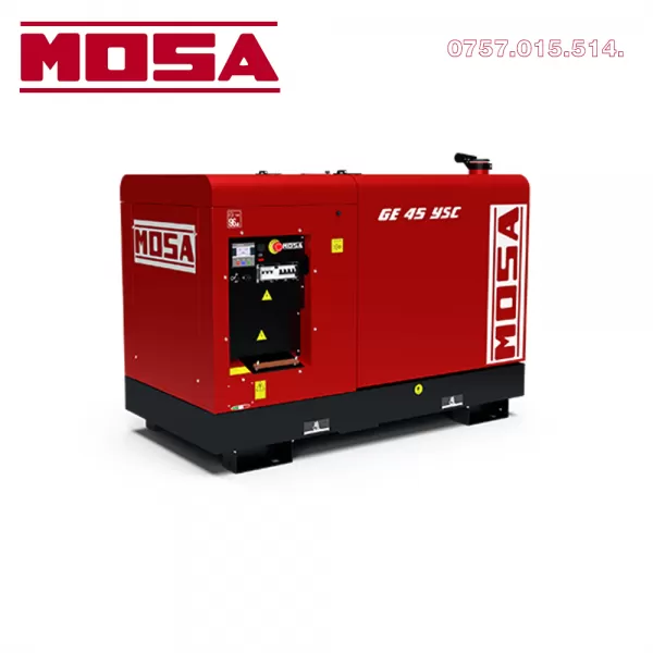 Generator de curent Mosa GE 45 YSC de santier diesel trifazat - Generatoare
