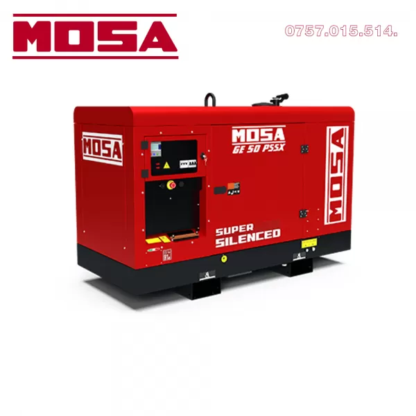 Generator de curent Mosa GE 50 PSSX de santier diesel trifazat - Generatoare