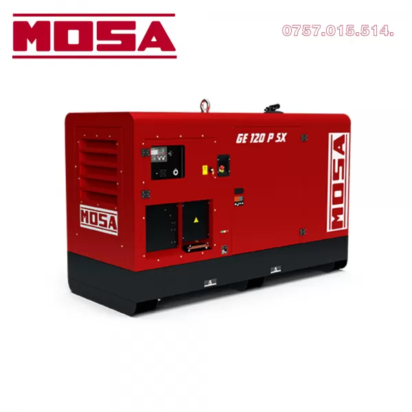 Generator electric diesel Mosa GE 120 PSX de santier - Generatoare