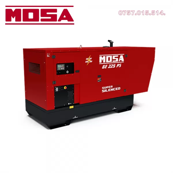 Generator electric diesel Mosa GE 225 PS de santier - Generatoare