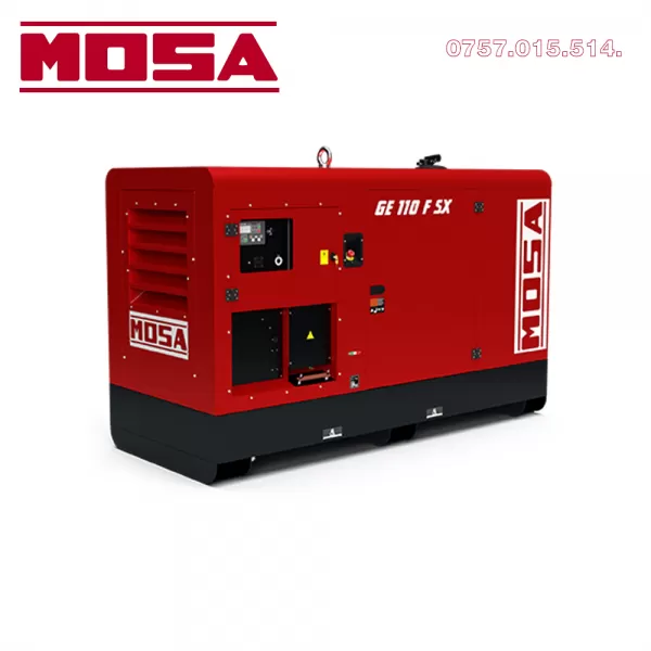 Generator electric diesel Mosa GE 110 FSX de santier - Generatoare