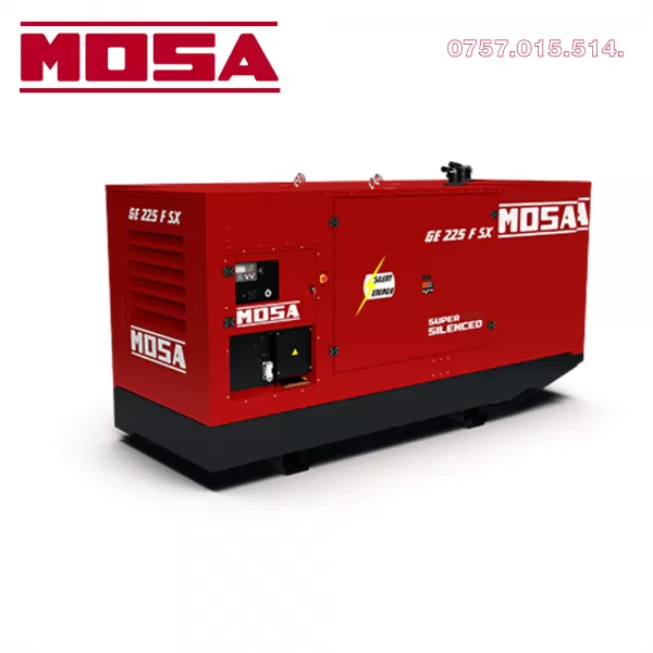 Generator electric diesel Mosa GE 225 FSX de santier - Generatoare