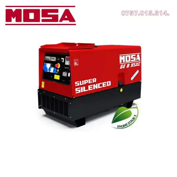 Generator de curent Mosa GE 8 YSXC Diesel monofazat - Generatoare