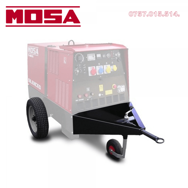 Remorca pentru transport generator Mosa in santier CTL15 - Generatoare