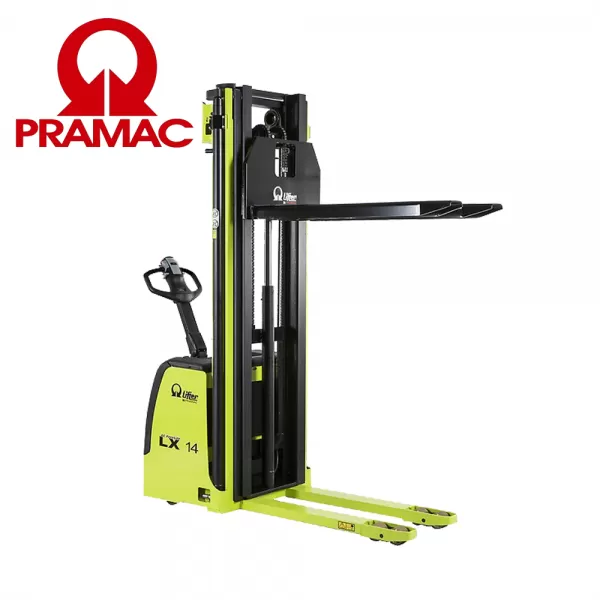 Stivuitor electric LX 14-42 TRIPLEX FREE LIFT LIFTER PRAMAC - Transpaleti manuali semielectrici si electrici stackere